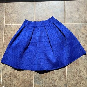 Royal Blue Skirt